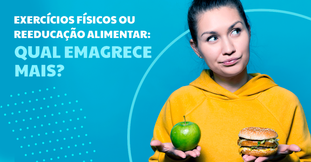 Dieta ou exercício: qual emagrece mais?